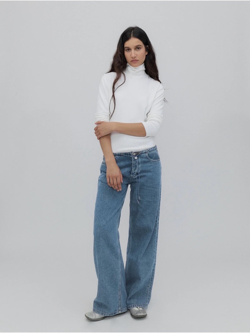 Still Here Cool Jean in Classic Blue Size 28